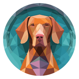 Hungarian Vizsla Inu logo